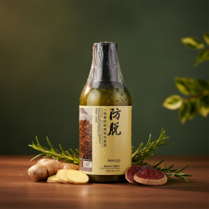 شامپو ضد ریزش بیوآکوا مدل Ginger & Rosemary تقویت کننده و ضد شوره حجم ۲۵۰ میل