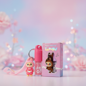 برق لب حرارتی طرح لبوبو مدل Hold Morning به همراه آویز عروسکی